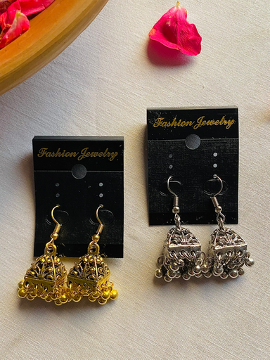 [VC-JHIL-299] Hook Square Small Jhumki