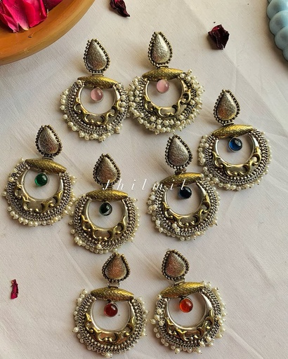 [VC-JHIL-306] Dual Tone Gul Chand Bali