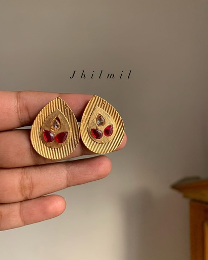 [VC-JHIL-326] Rajwari patta Earrings