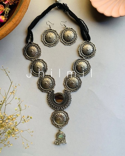 [VC-JHIL-419] Circular Phool Mala Set