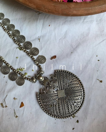 [VC-JHIL-466] Round Coin mala