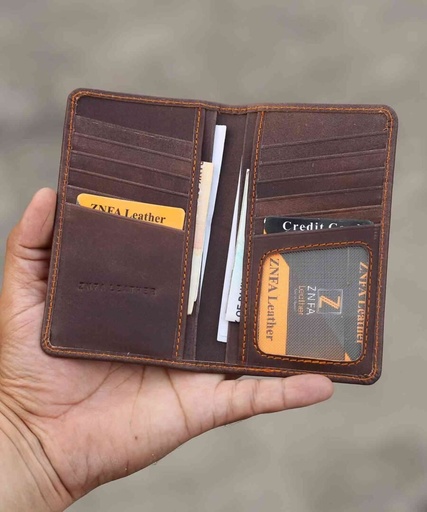 [VC-ZNFA-044] Luxe – Reddish Brown Coat Wallet