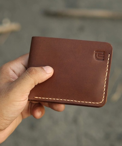 [VC-ZNFA-055] Dazzle – Camel Brown Handmade Wallet