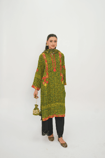 [9-K-26] Phulkari Bahaar Kurta