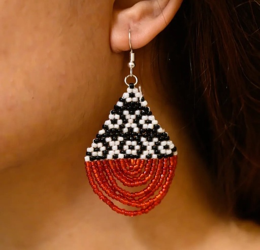 Beaded earring