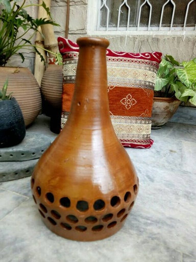 [PK0441-CF-POT-004006] Handcrafted Terracotta hanging light