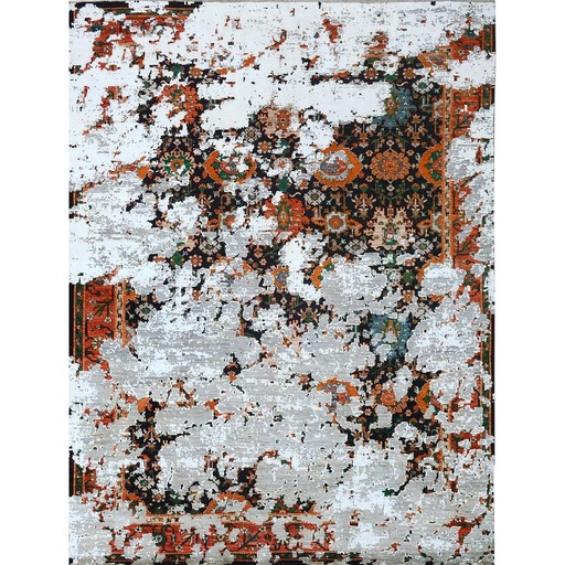 [PK0499-HM-RUG-004165] Modern Carpet -Wool&Silk- 8x10