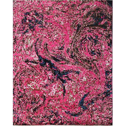 [PK0499-HM-RUG-004184] Modern Carpet -Wool&Silk- 8x10