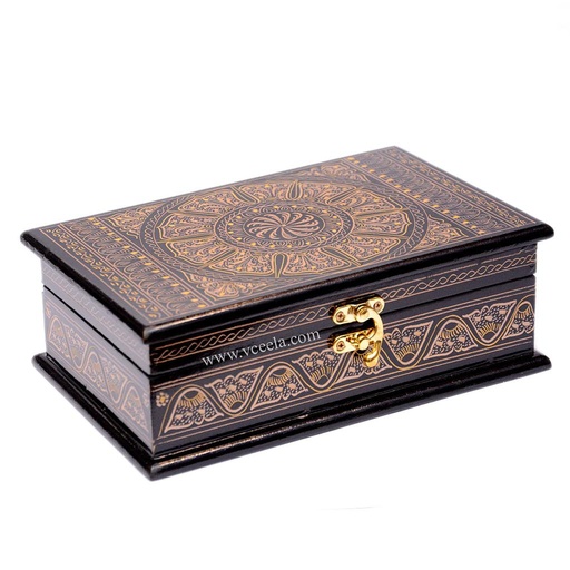 [PK0825-HM-JAR-004882] Lacquer Art Box