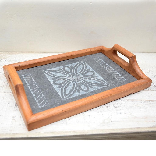 [PK1708-CF-GEM-006126] Stone Craft Tray