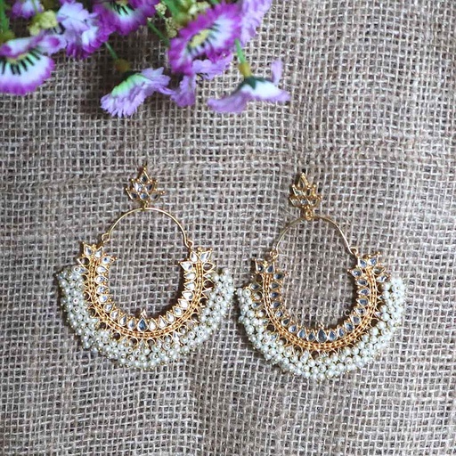 [PK2502-JW-EAR-008438] Earrings / Tops - Antique Kata Jewellery