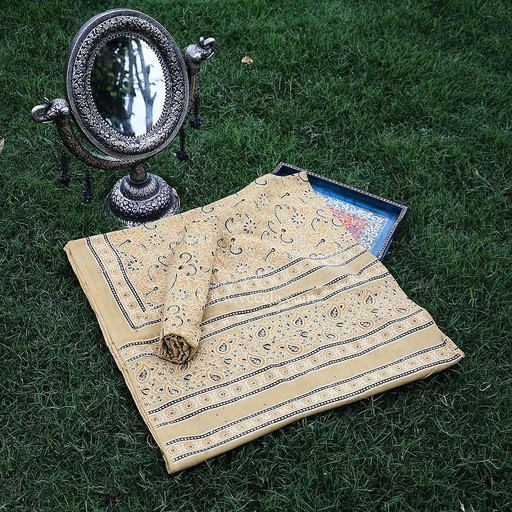 [PK0299-CF-AJK-009106] Ajrak - 2 Piece Suit  